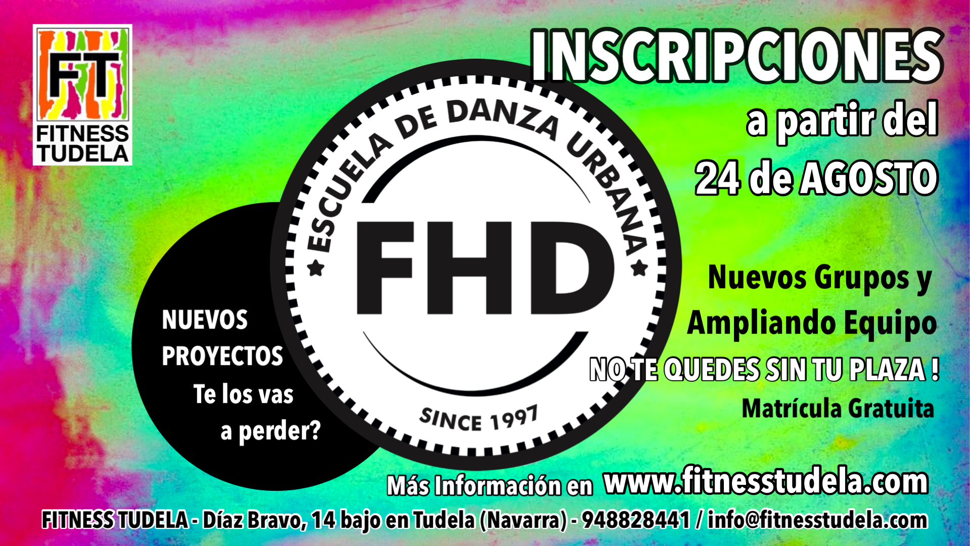 Home inscripciones danza urbana 2026 2027